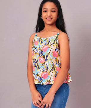 Girls Floral Top