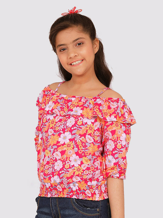 Girls Off Shoulder Top