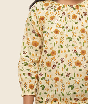 Girls Cotton Long Sleeves Top