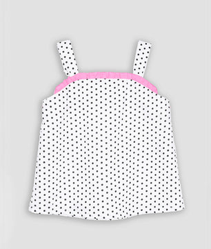 Girls Frill Cotton Top