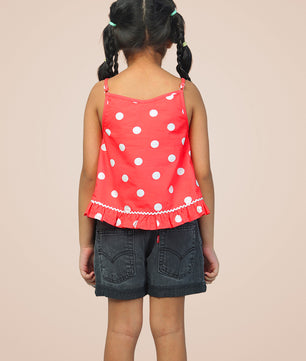 Girls Polka Dots Top