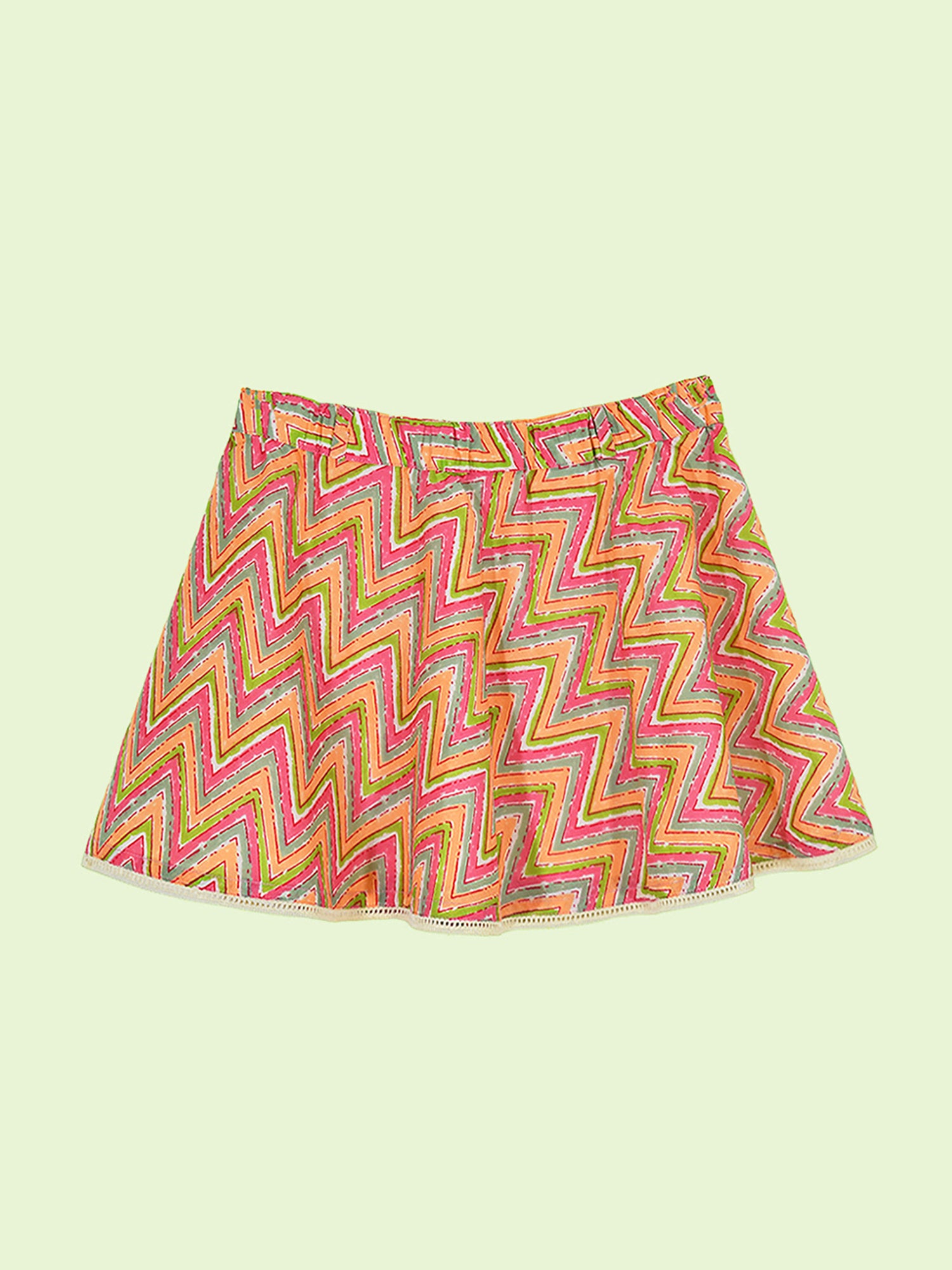 Girls Stripe Skirt