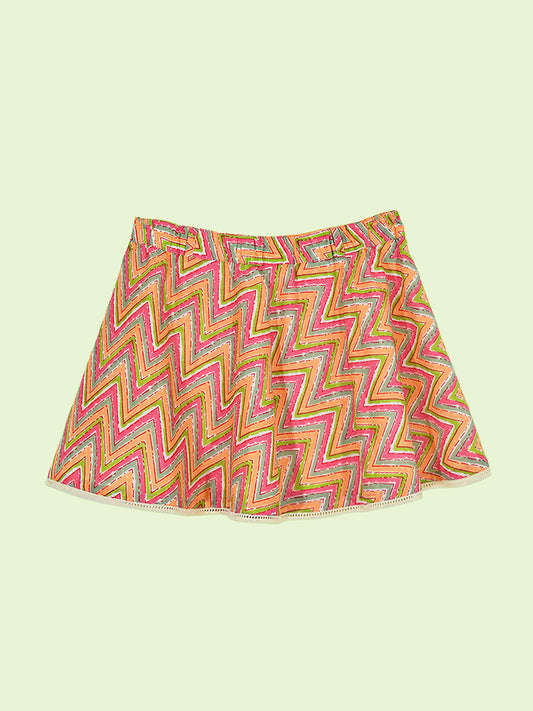 Girls Stripe Skirt