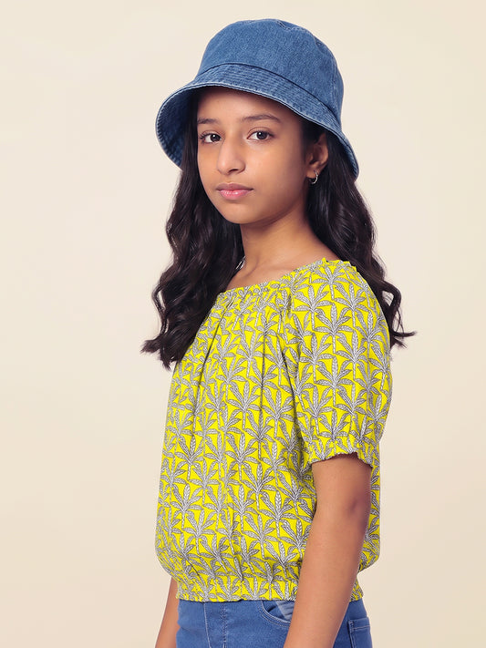 Girls Floral Top