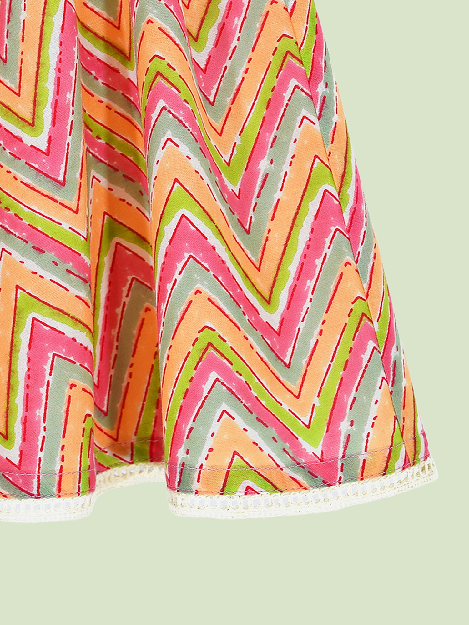 Girls Stripe Skirt