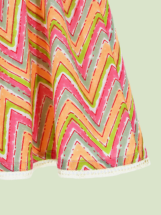 Girls Stripe Skirt