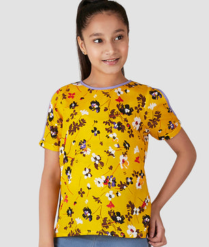 Girls Slit Sleeve Top