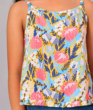 Girls Floral Top