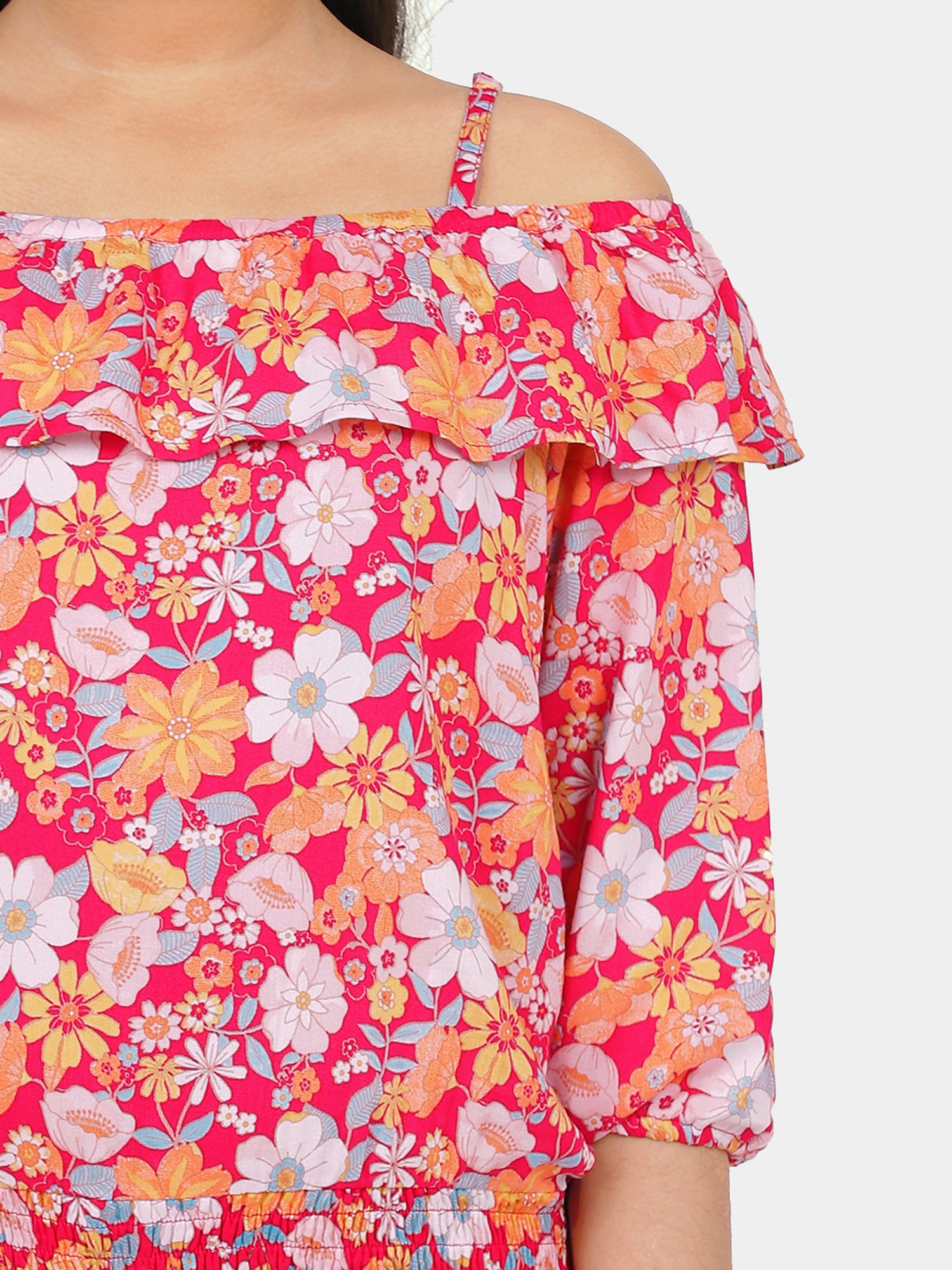 Girls Off Shoulder Top