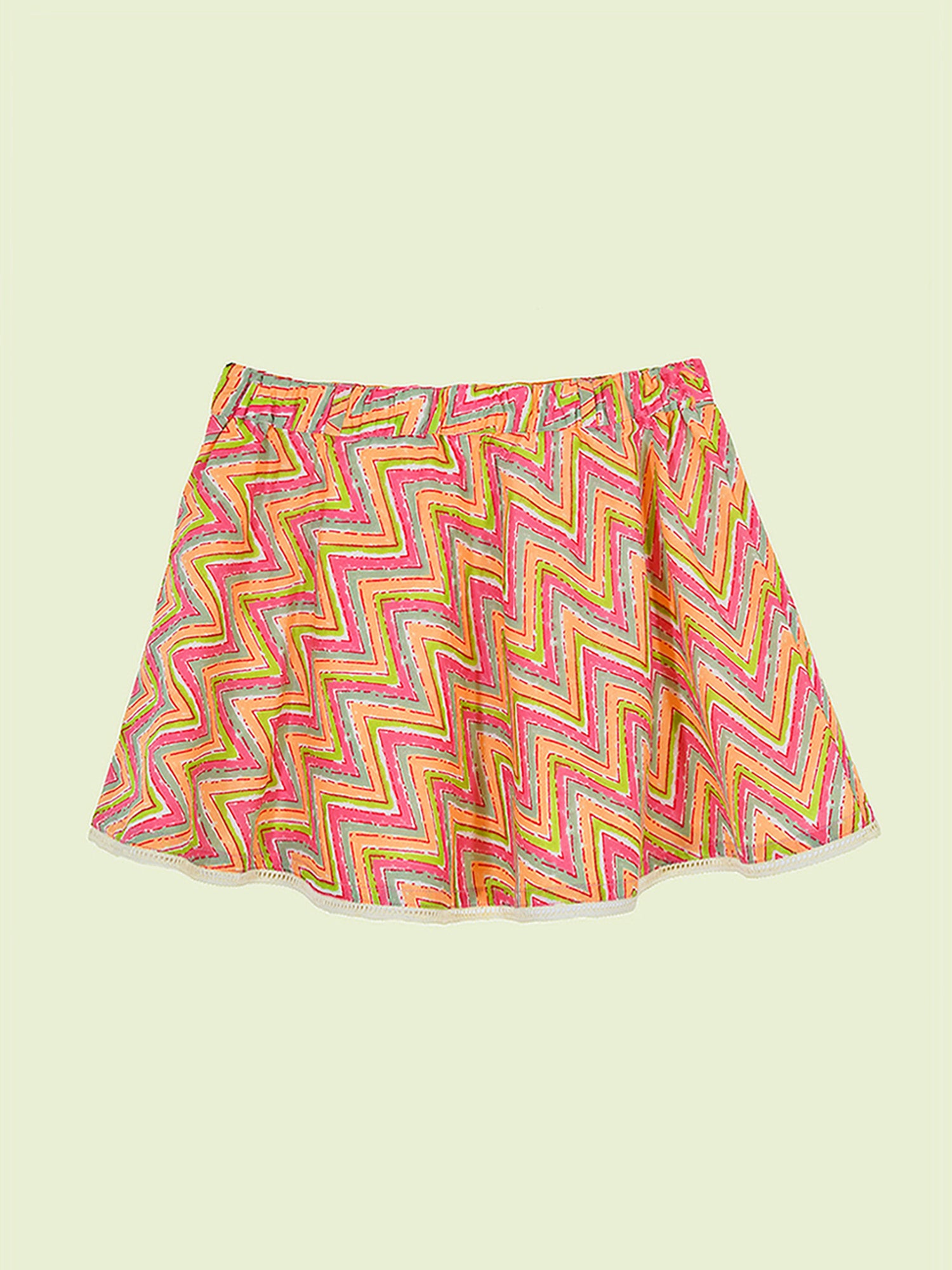 Girls Stripe Skirt