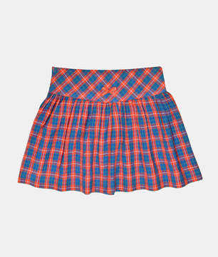 Girls Checks Skirt