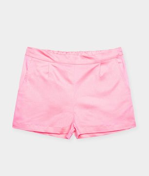 Girls Cotton Lycra Shorts