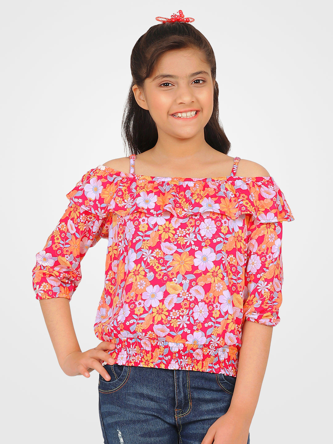 Girls Off Shoulder Top