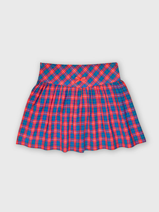 Girls Checks Skirt