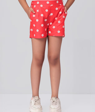 Girls Cotton Shorts