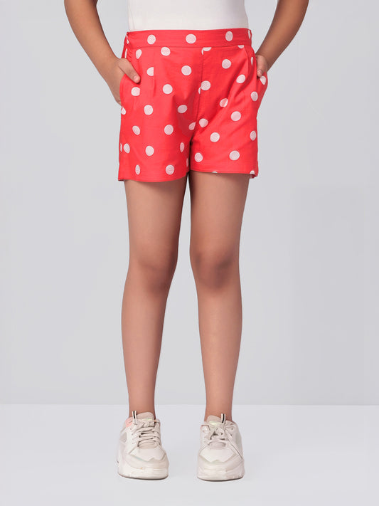 Girls Cotton Shorts
