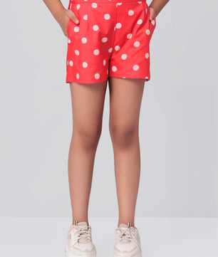 Girls Cotton Shorts