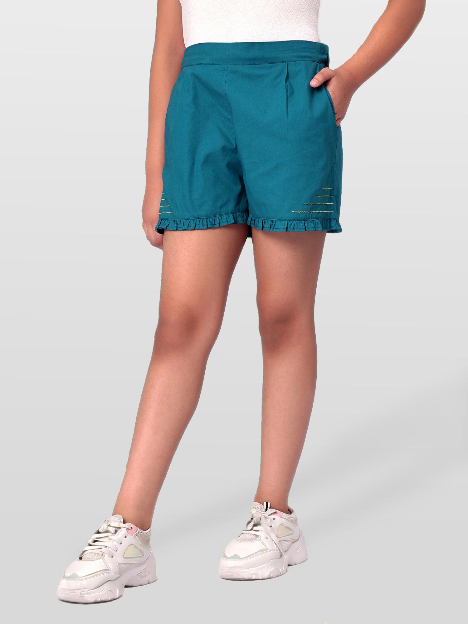 Girls Cotton Shorts