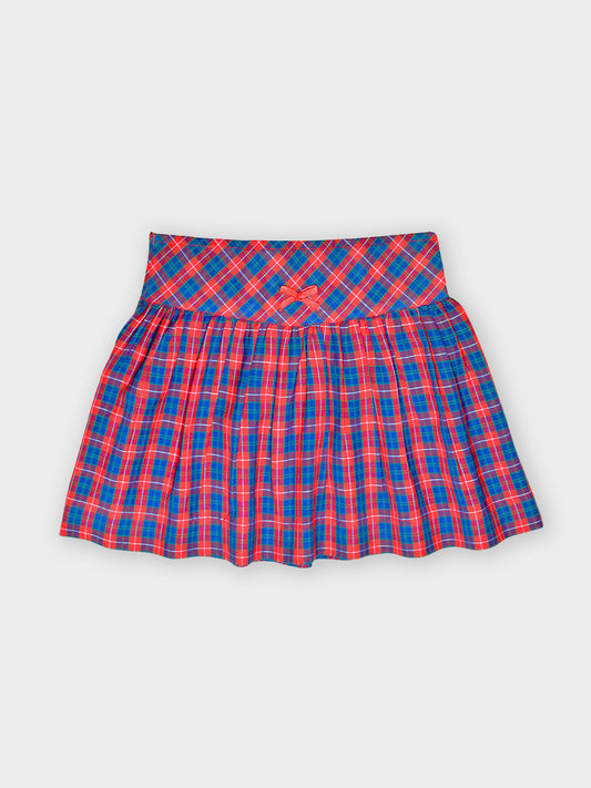 Girls Checks Skirt