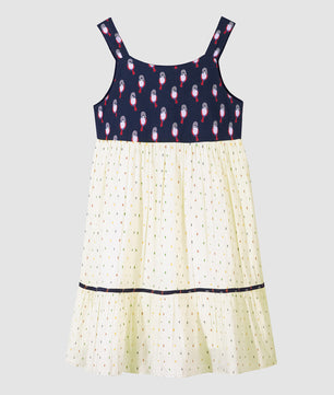 Girls Swiss Dots Cotton Dress