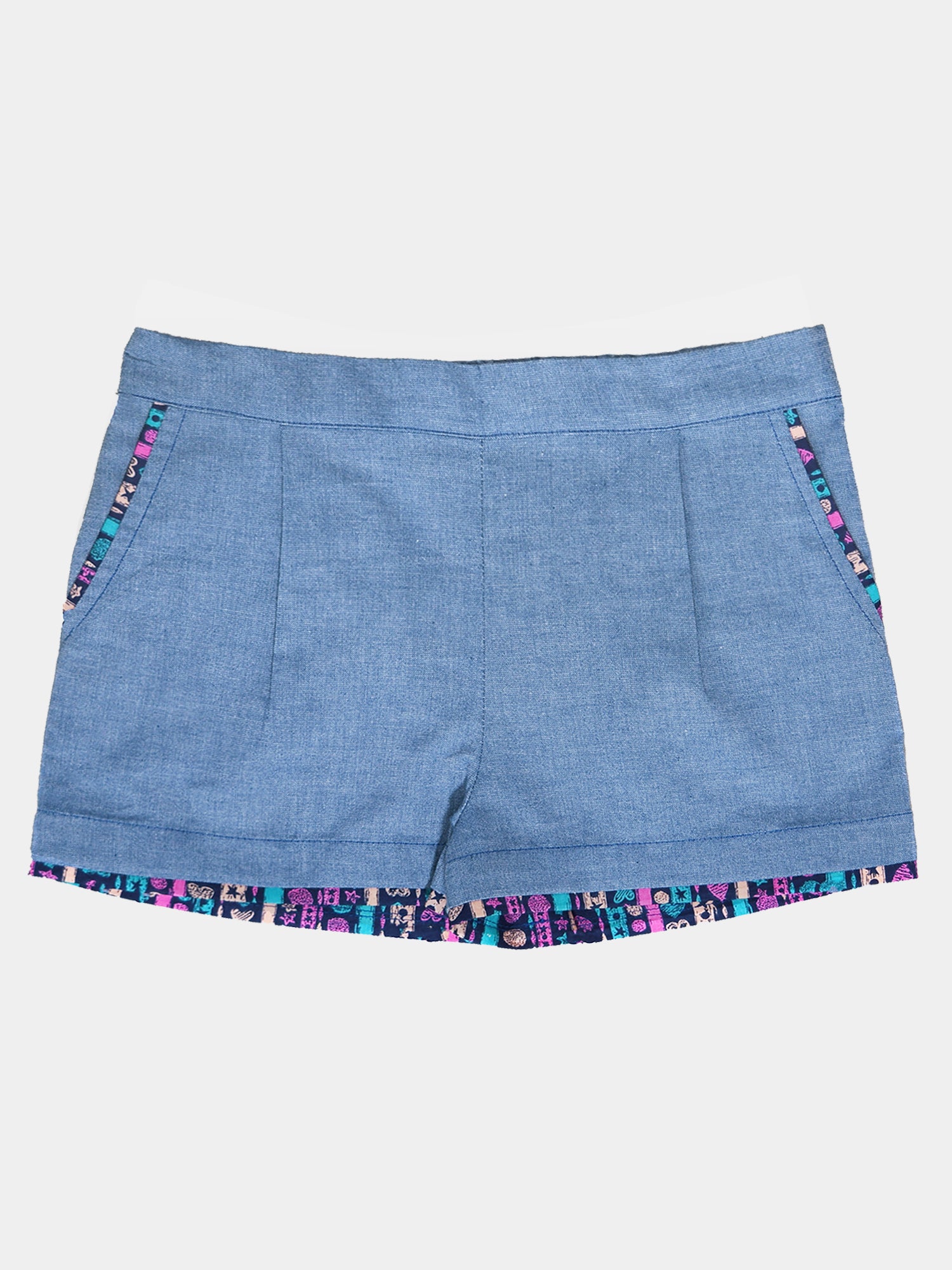 Girls Cotton Blend Shorts