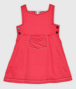 Girls Cotton Dungaree