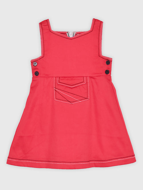 Girls Cotton Dungaree