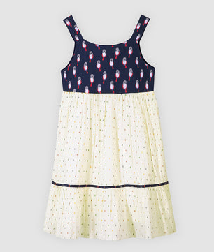 Girls Swiss Dots Cotton Dress