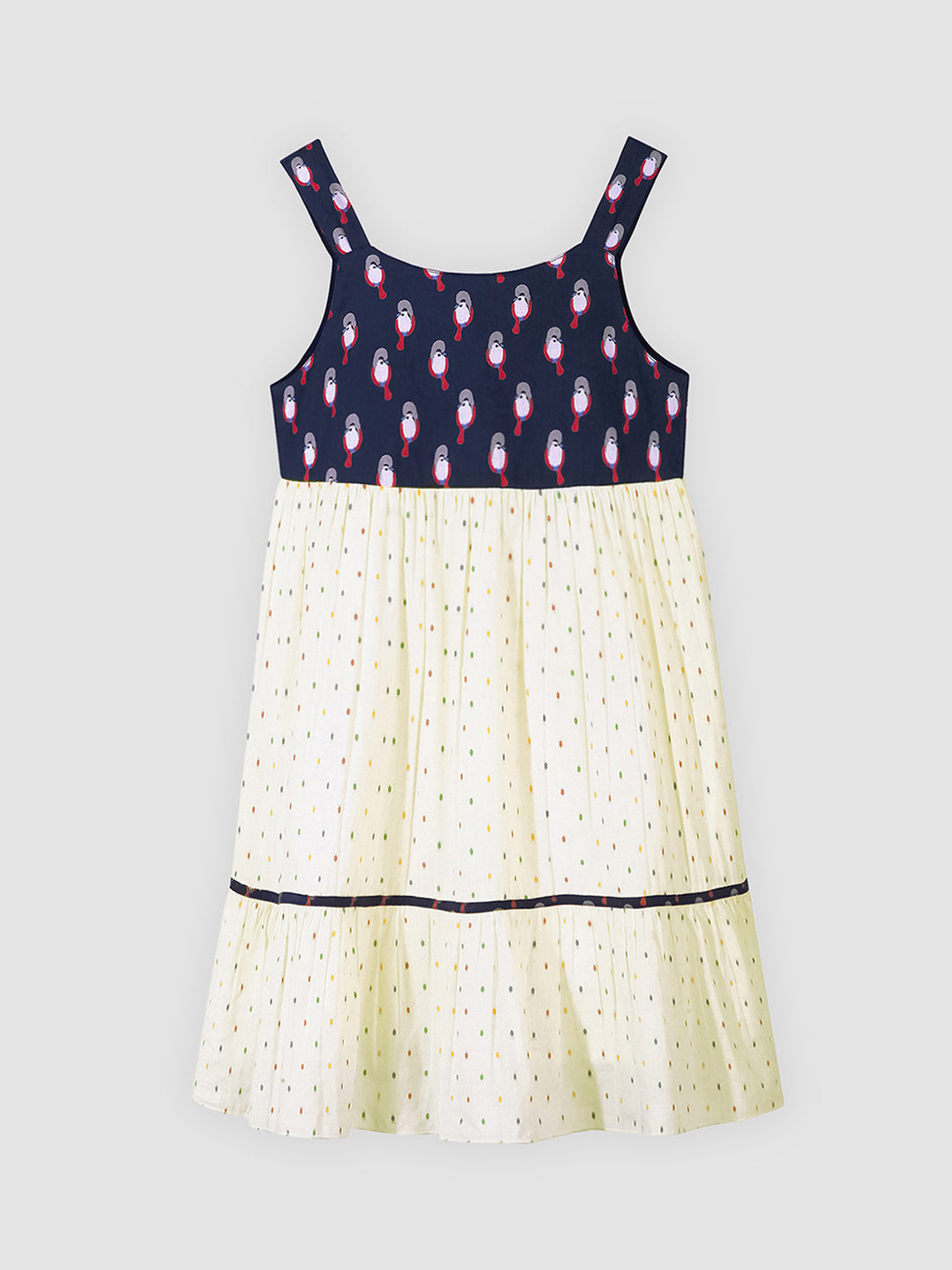 Girls Swiss Dots Cotton Dress