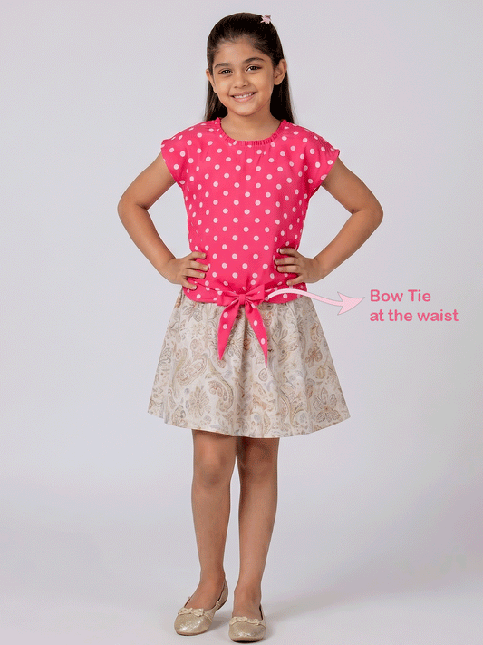 Girls Waist Tie Top