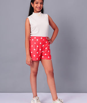 Girls Cotton Shorts