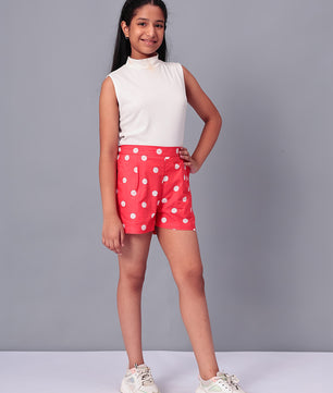 Girls Cotton Shorts