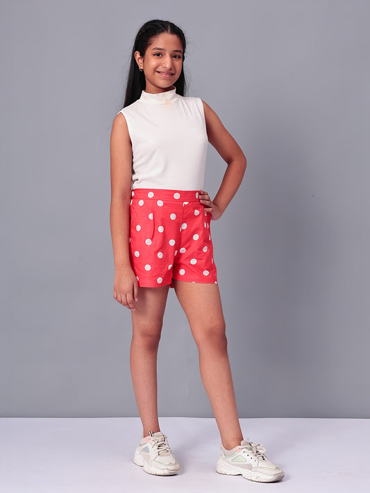 Girls Cotton Shorts