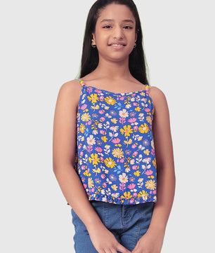 Girls Floral Top