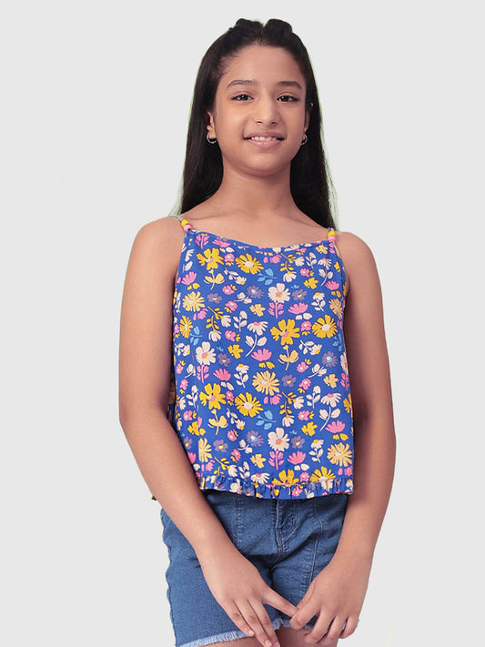 Girls Floral Top