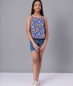 Girls Floral Top