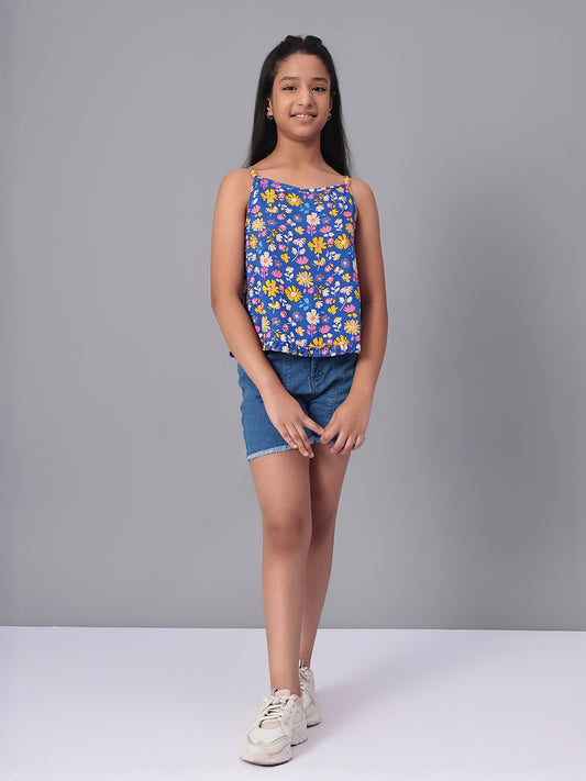 Girls Floral Top