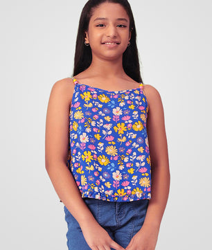 Girls Floral Top