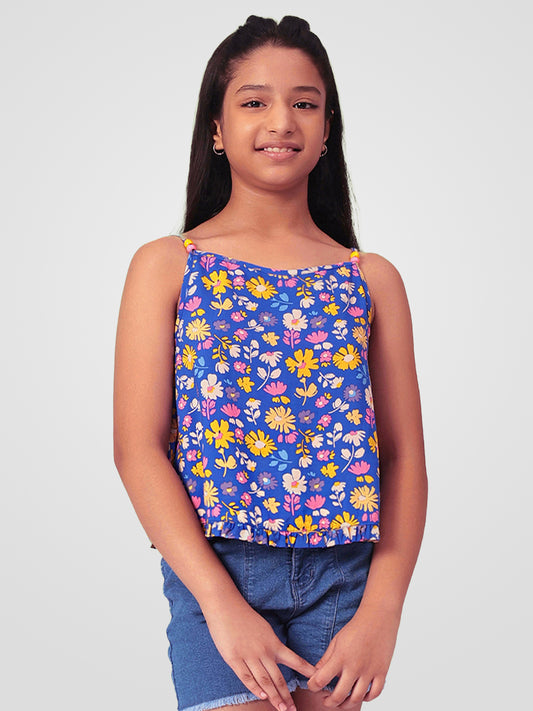 Girls Floral Top