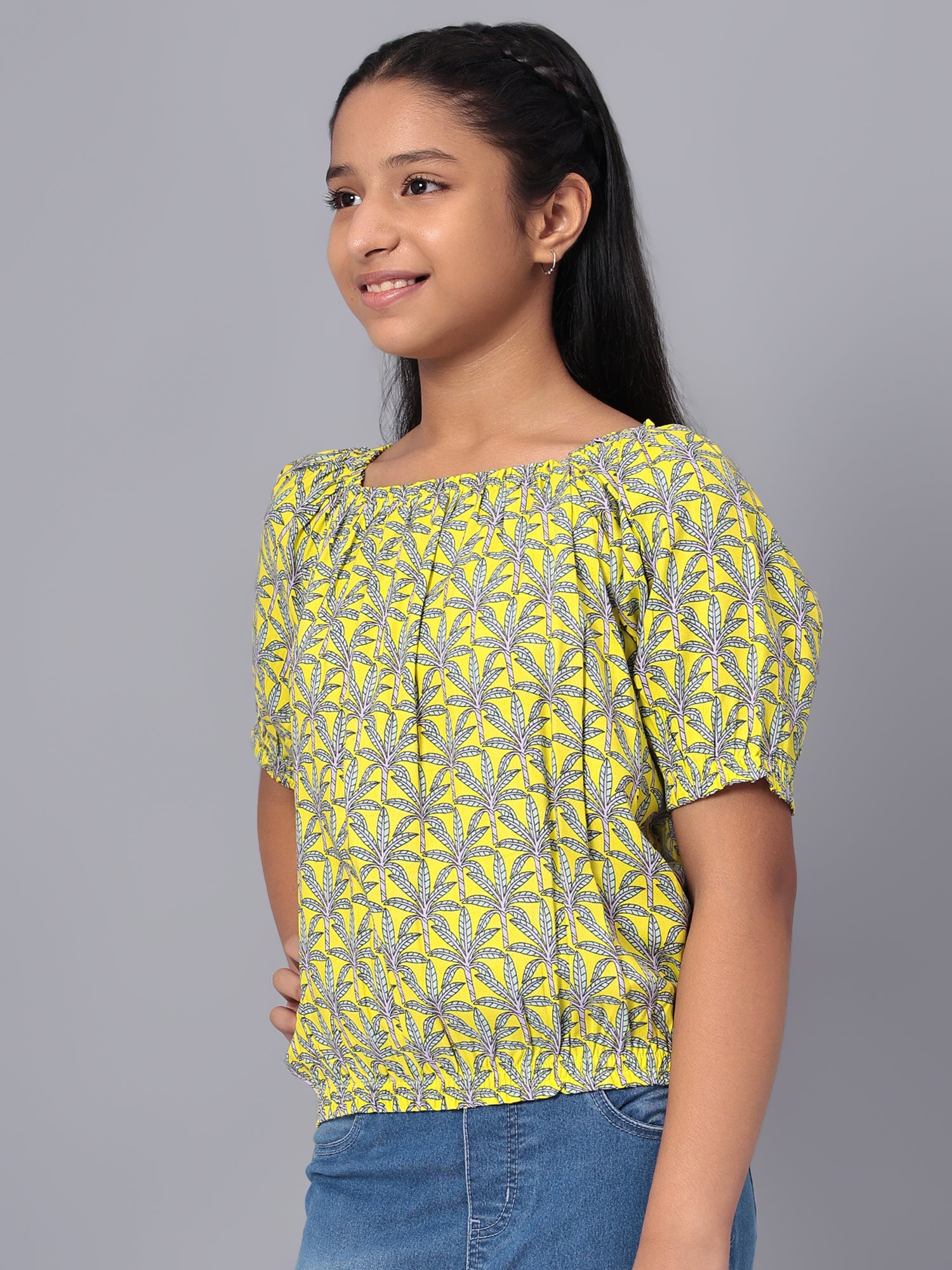 Girls Floral Top