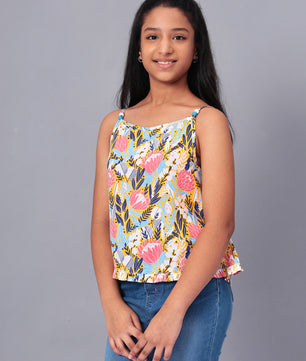 Girls Floral Top
