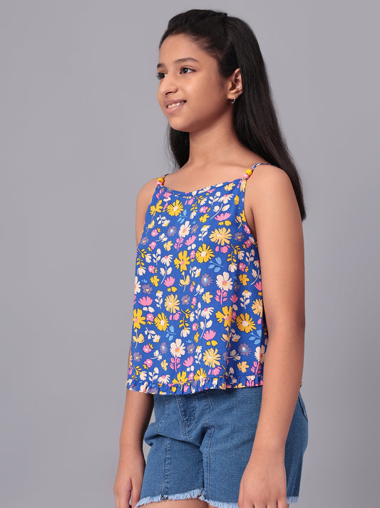 Girls Floral Top