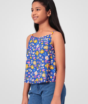 Girls Floral Top