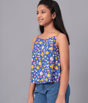 Girls Floral Top