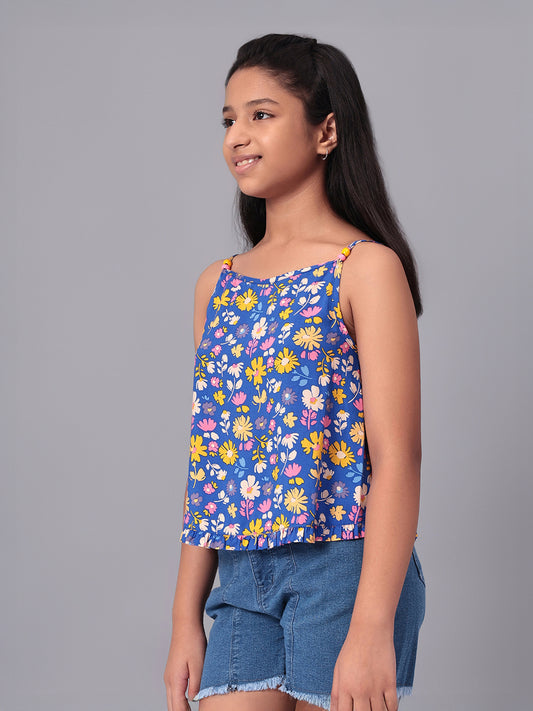 Girls Floral Top
