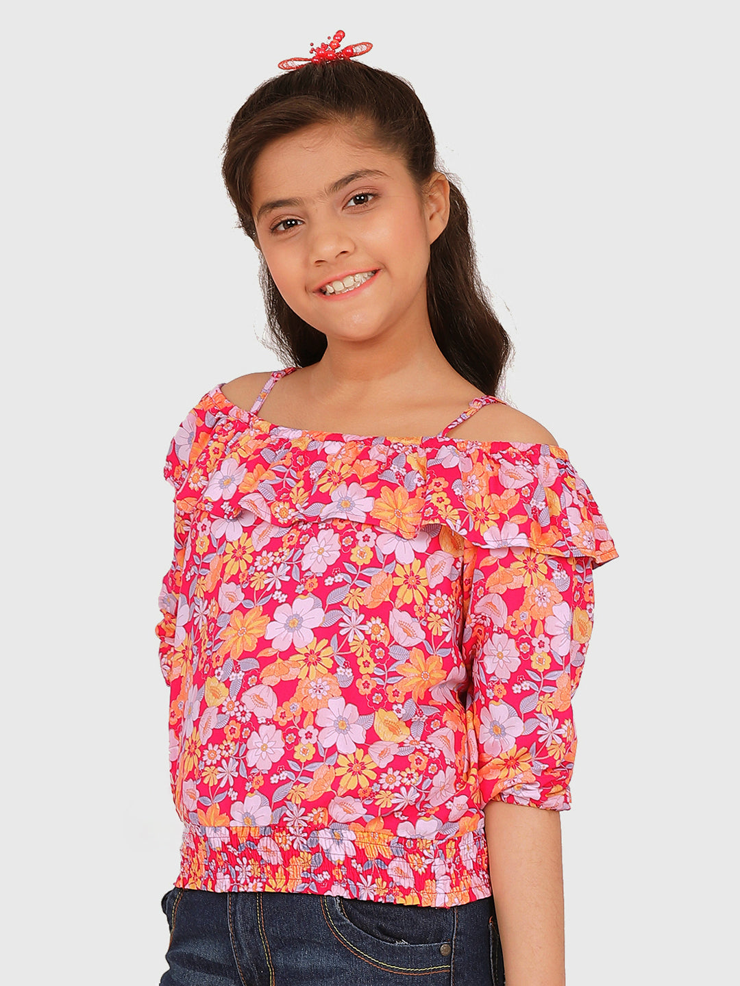 Girls Off Shoulder Top