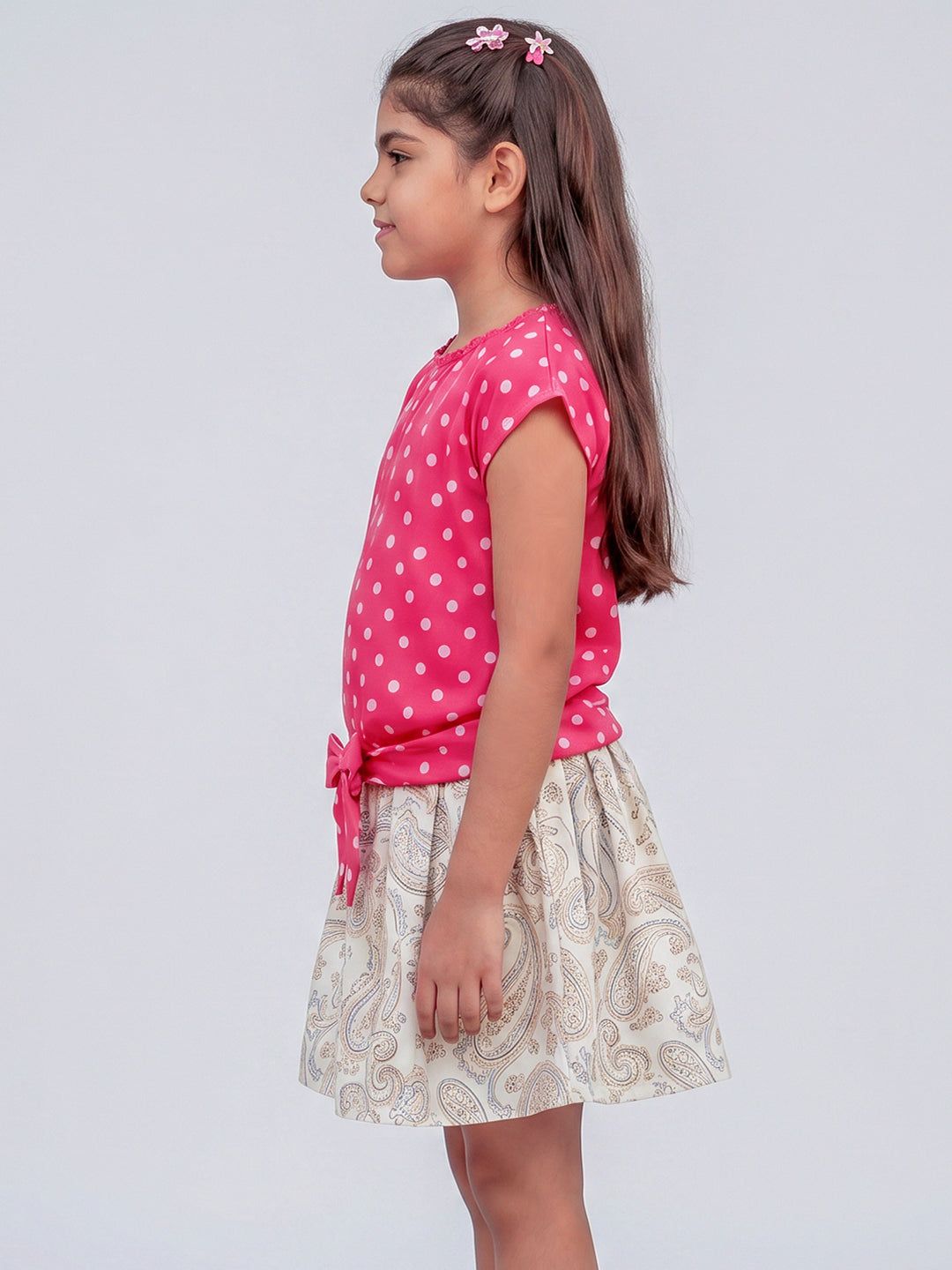 Girls Waist Tie Top