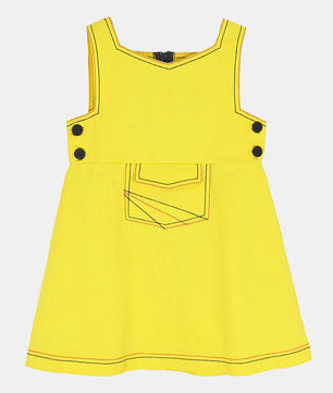 Girls Cotton Dungaree
