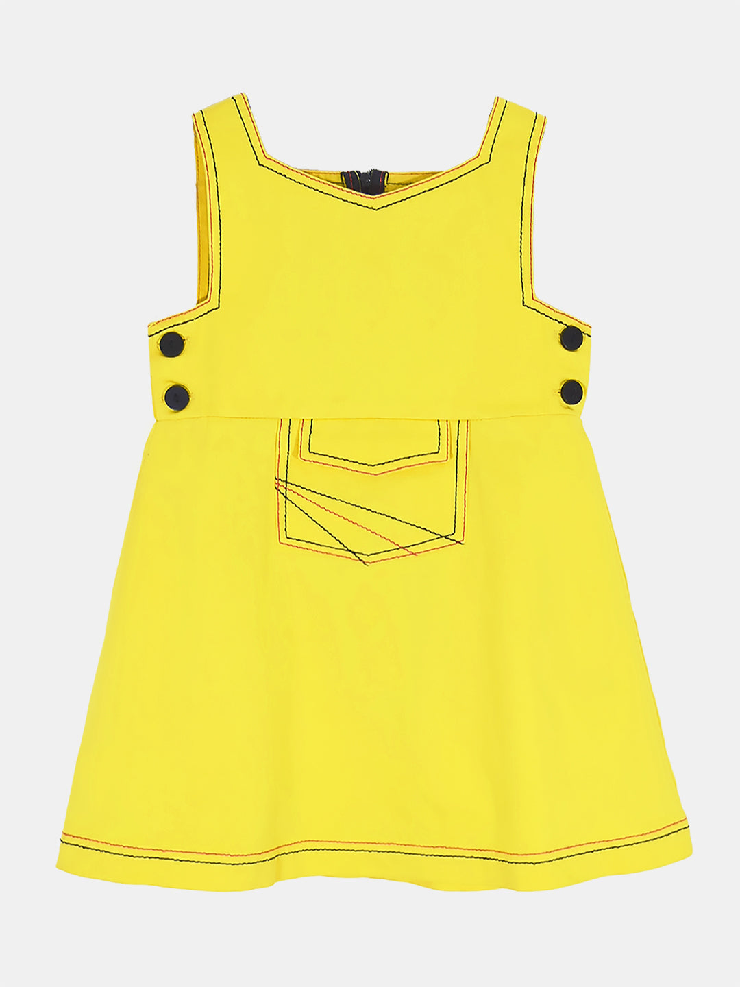 Girls Cotton Dungaree