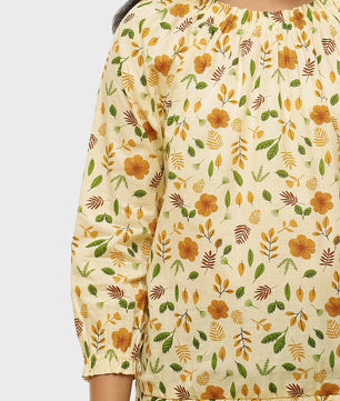 Girls Cotton Long Sleeves Top